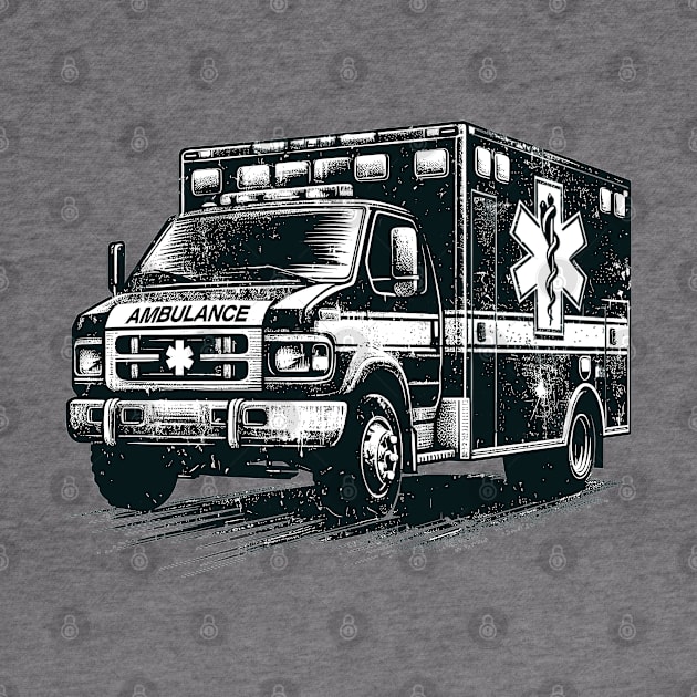 Ambulance by Vehicles-Art